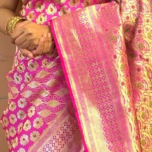 Indian katan saree